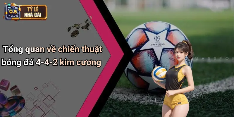Tổng quan về chiến thuật bóng đá 4-4-2 kim cương