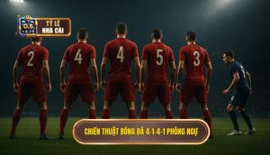 Chiến thuật bóng đá 4-1-4-1 phòng ngự
