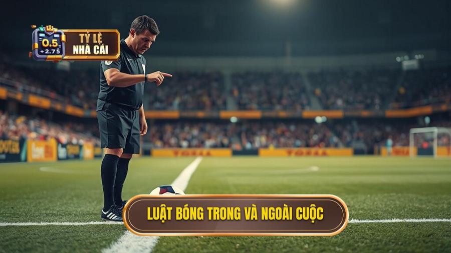 1. Luật bóng trong và ngoài cuộc
