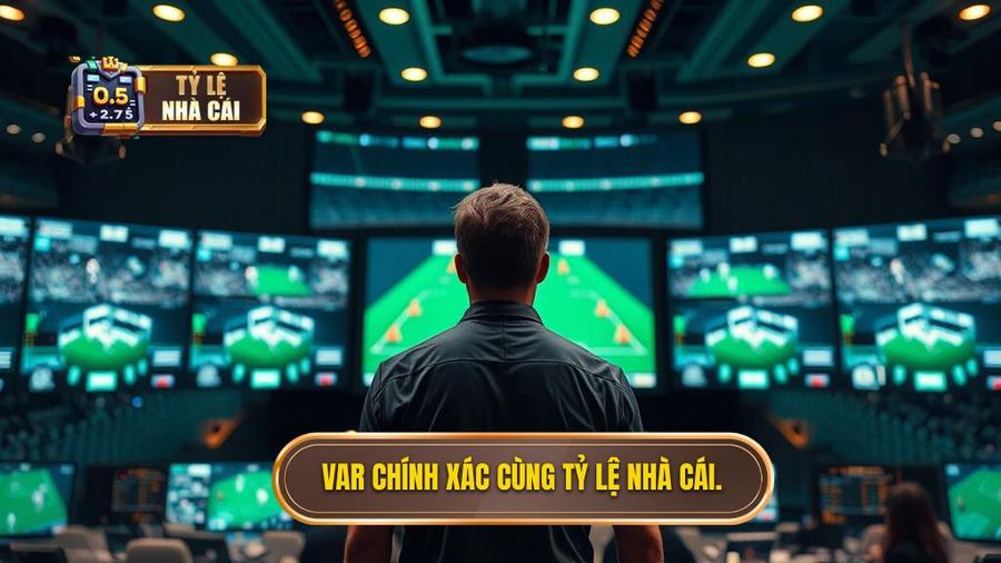 VAR chính xác cùng TỶ LỆ NHÀ CÁI.