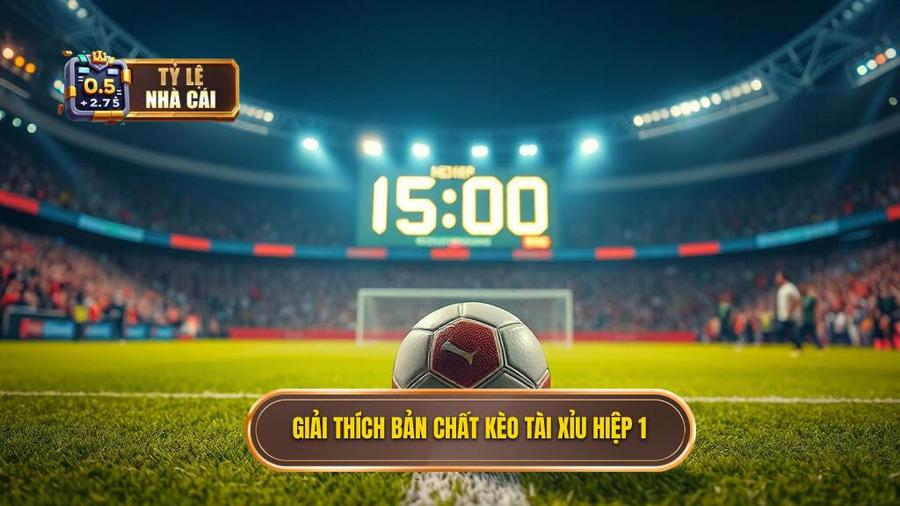 1. Hiểu rõ bản chất kèo tài xỉu hiệp 1 là gì?