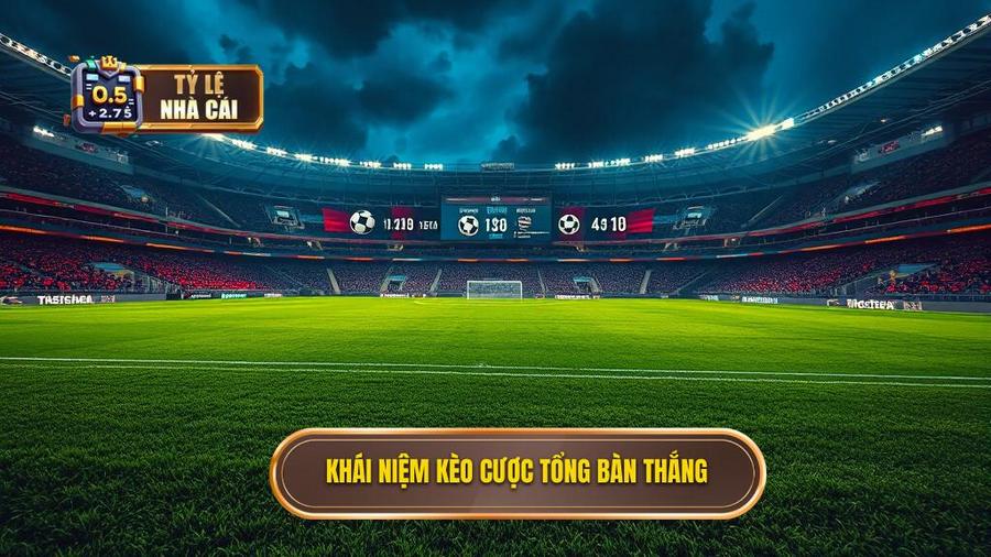 1. Kèo cược tổng bàn thắng là gì?