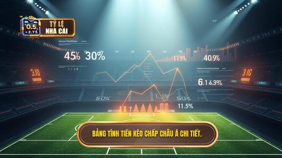 3. Bảng tổng hợp cách tính tiền kèo cược chấp châu Á chi tiết