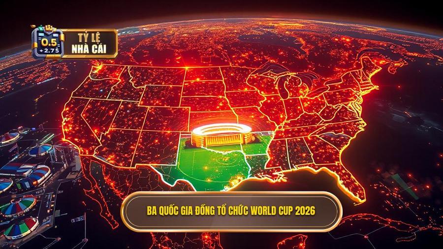 World Cup 2026 được tổ chức ở đâu? Sự giao thoa của ba quốc gia