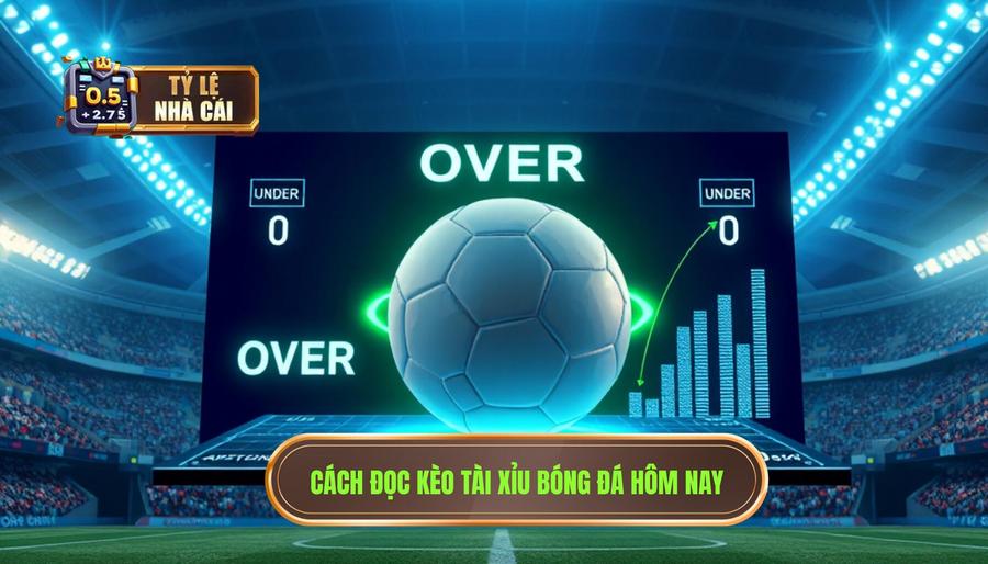 Hiểu rõ về kèo tài xỉu hôm nay trong cá cược bóng đá