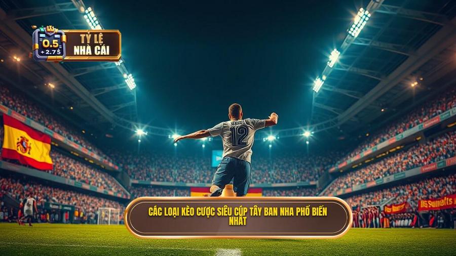 Các loại kèo cược siêu cúp Tây Ban Nha phổ biến nhất