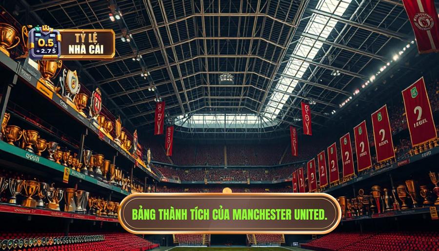 Tổng quan về bảng thành tích của Manchester United