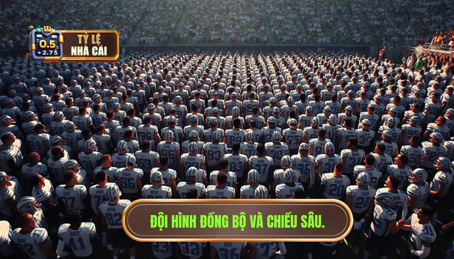 Chiều sâu đội hình và tính đồng bộ cao